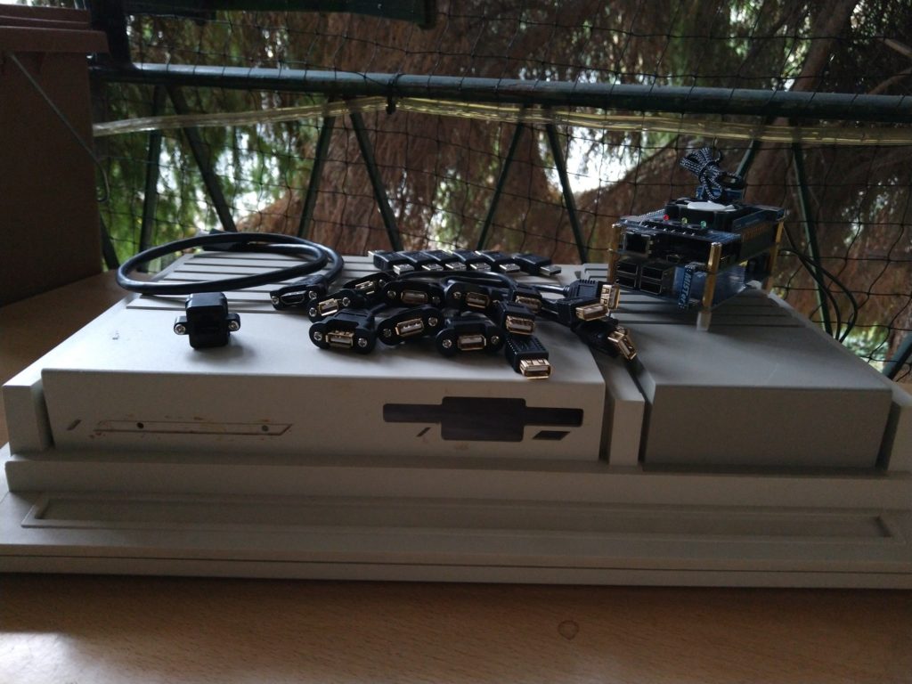 MiSTer im Atari TT Gehäuse