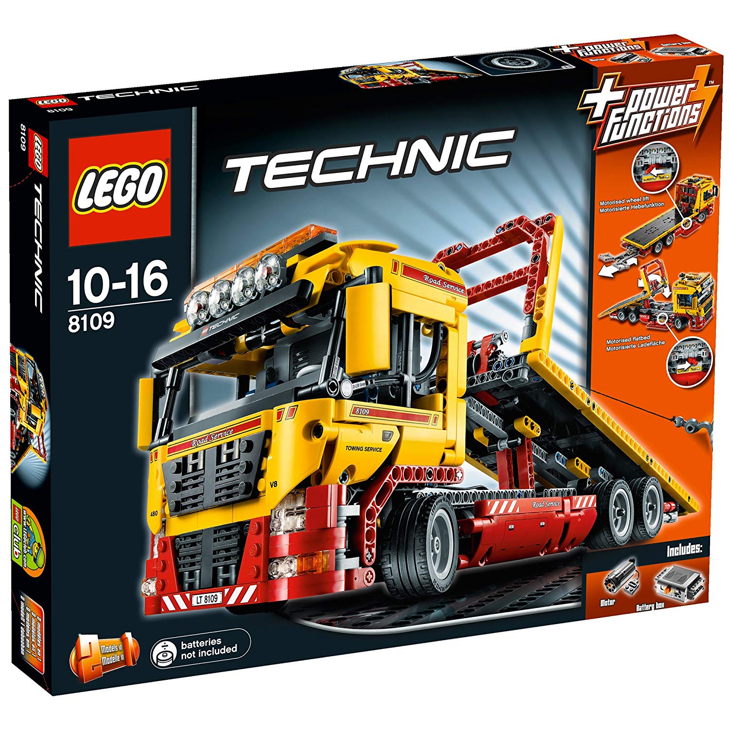Der Lego Technic Tieflader 8109